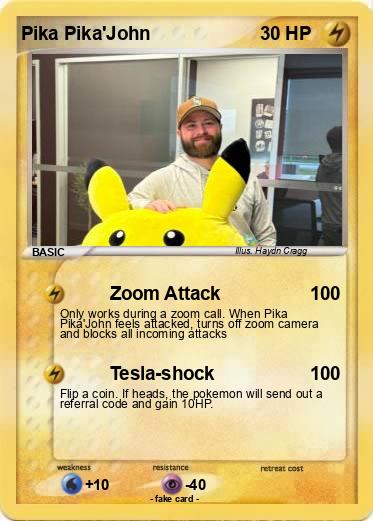 Pokemon Pika Pika'John