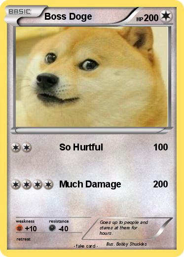 Pokemon Boss Doge