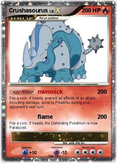 Pokemon Crushasourus