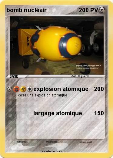Pokemon bomb nucléair