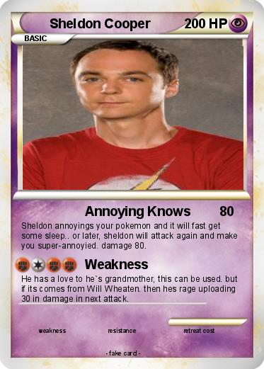 Pokemon Sheldon Cooper