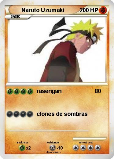 Pokemon Naruto Uzumaki