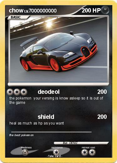 Pokemon chow