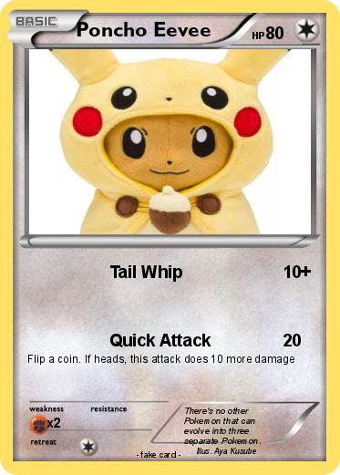 Pokemon Poncho Eevee