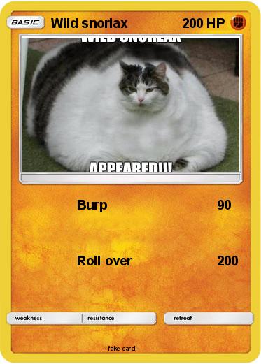 Pokemon Wild snorlax