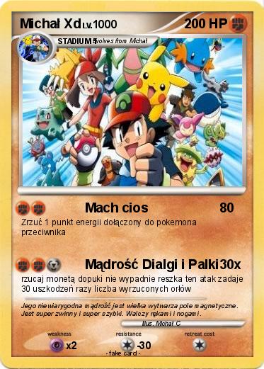 Pokemon Michał Xd