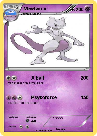 Pokemon Mewtwo.x