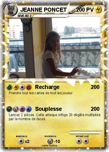 Pokemon JEANNE PONCET