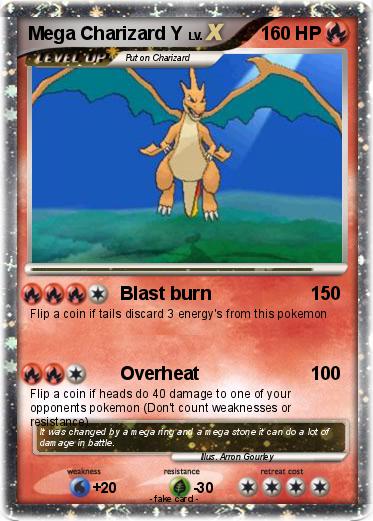 Pokemon Mega Charizard Y