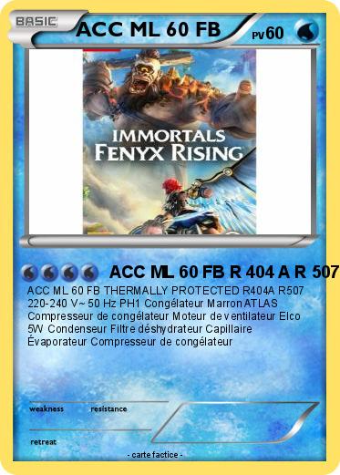 Pokemon ACC ML 60 FB