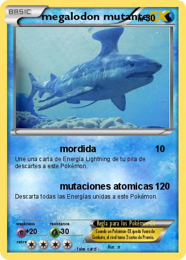Pokemon megalodon mutante
