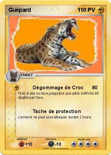 Pokemon Guépard