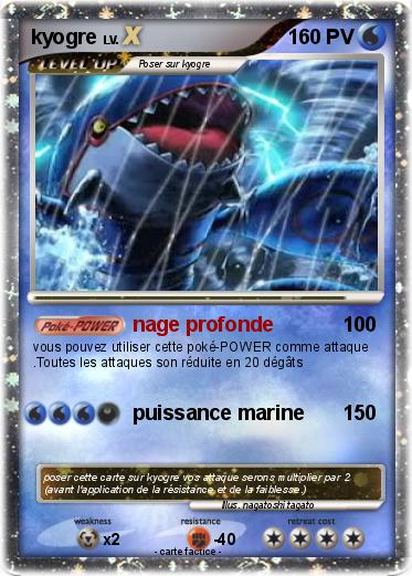 Pokemon kyogre