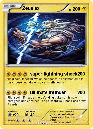 Pokemon Zeus ex
