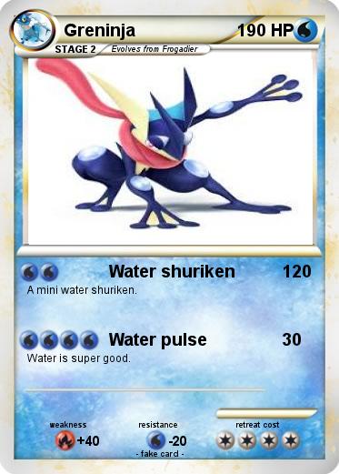 Pokemon Greninja
