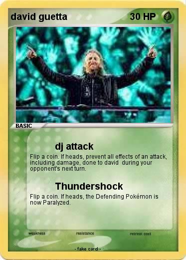 Pokemon david guetta