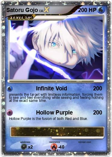 Pokemon Satoru Gojo