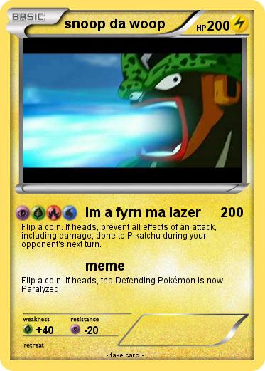Pokemon snoop da woop
