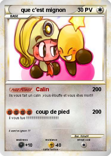 Pokemon que c'est mignon