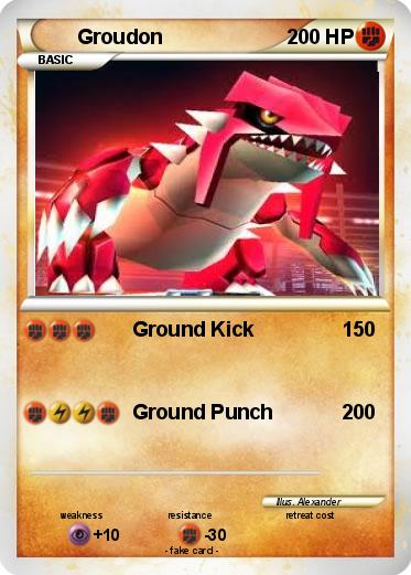 Pokemon Groudon