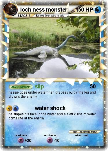 Pokemon loch ness monster