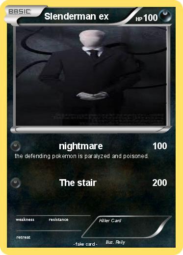 Pokemon Slenderman ex