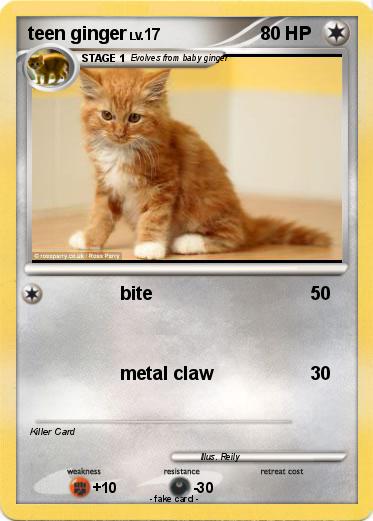 Pokemon teen ginger