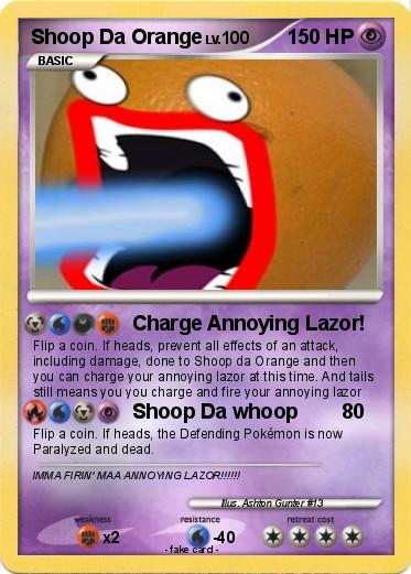 Pokemon Shoop Da Orange
