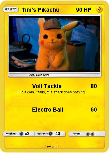 Pokemon Tim's Pikachu