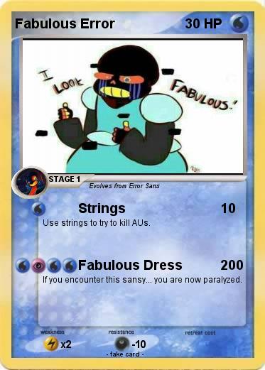 Pokemon Fabulous Error