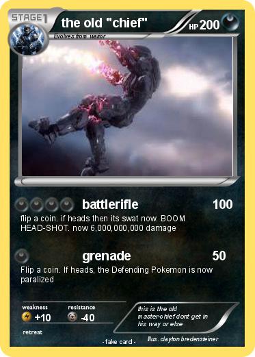 Pokemon the old "chief"