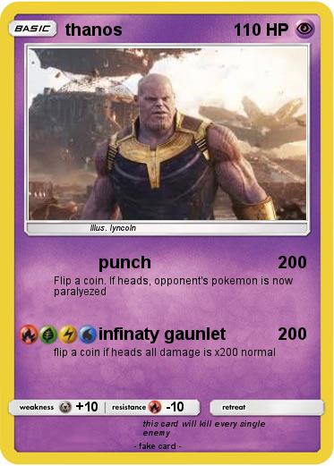Pokemon thanos