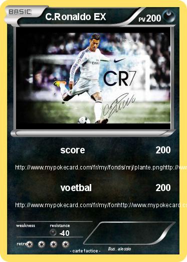 Pokemon C.Ronaldo EX