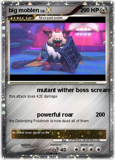 Pokemon big moblen