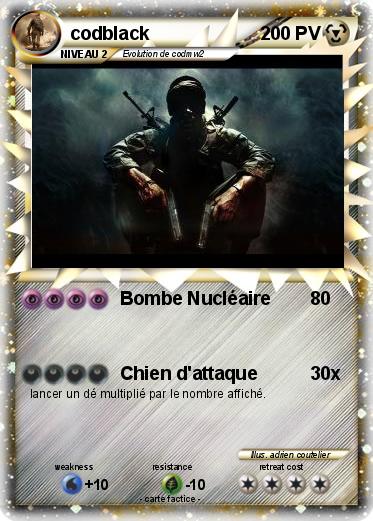 Pokemon codblack