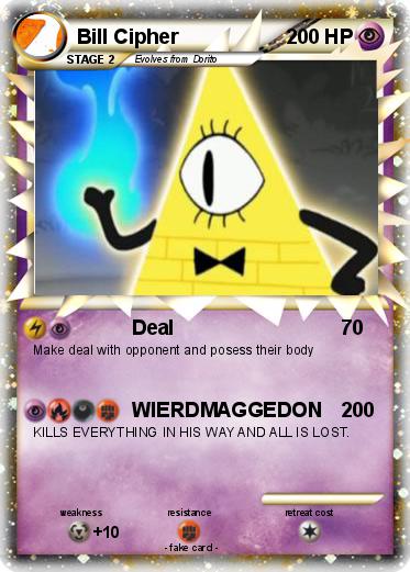 Pokemon Bill Cipher