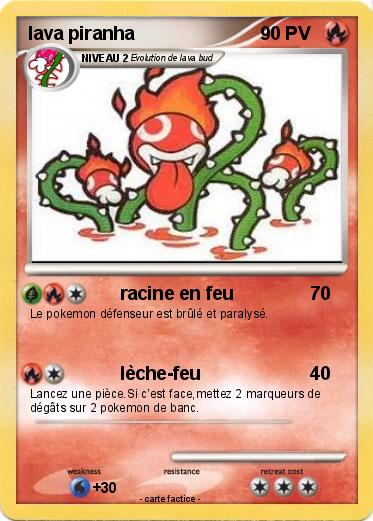 Pokemon lava piranha