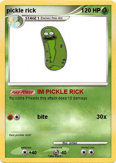Pokemon pickle rick