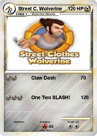 Pokemon Street C. Wolverine
