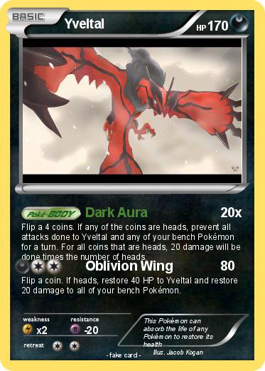 Pokemon Yveltal