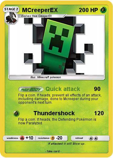 Pokemon MCreeperEX