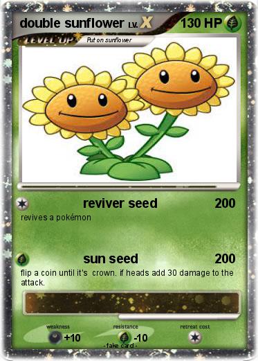 Pokemon double sunflower