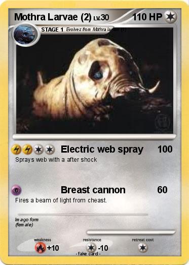 Pokemon Mothra Larvae (2)