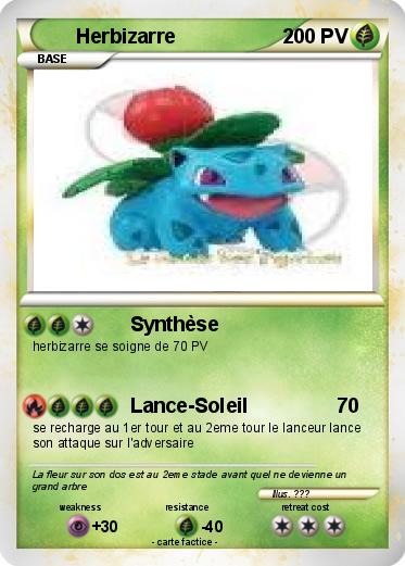 Pokemon Herbizarre