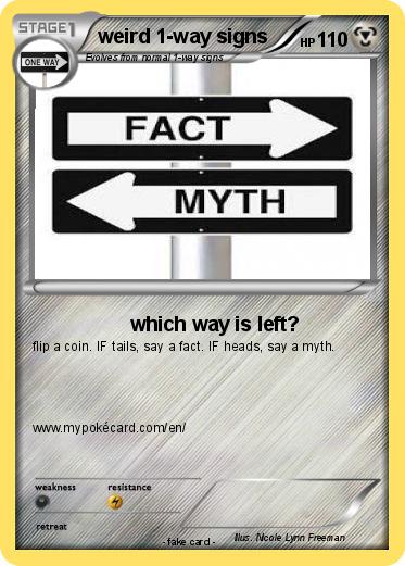 Pokemon weird 1-way signs