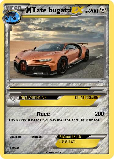Pokemon Tate bugatti