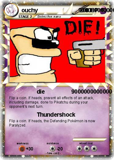 Pokemon ouchy                          9000000000000000