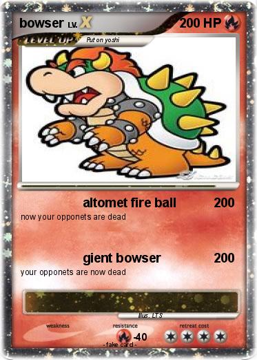 Pokemon bowser