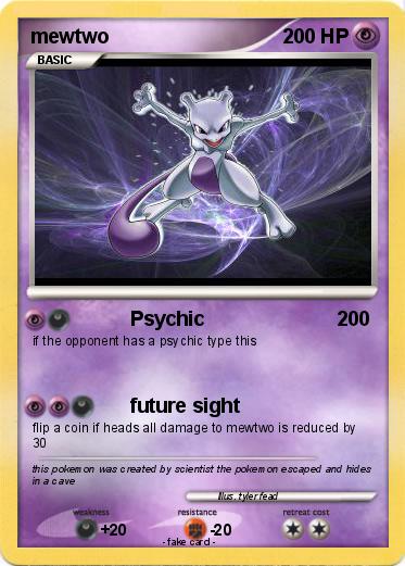 Pokemon mewtwo