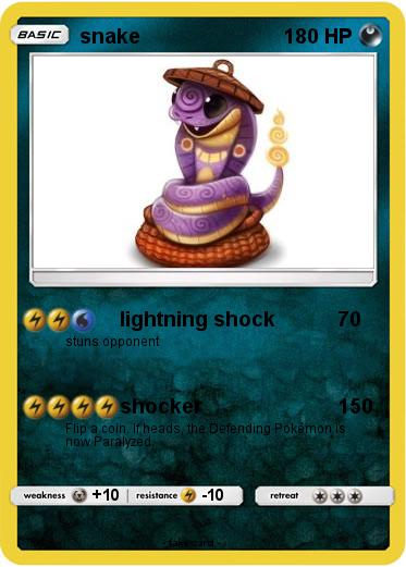 Pokemon snake